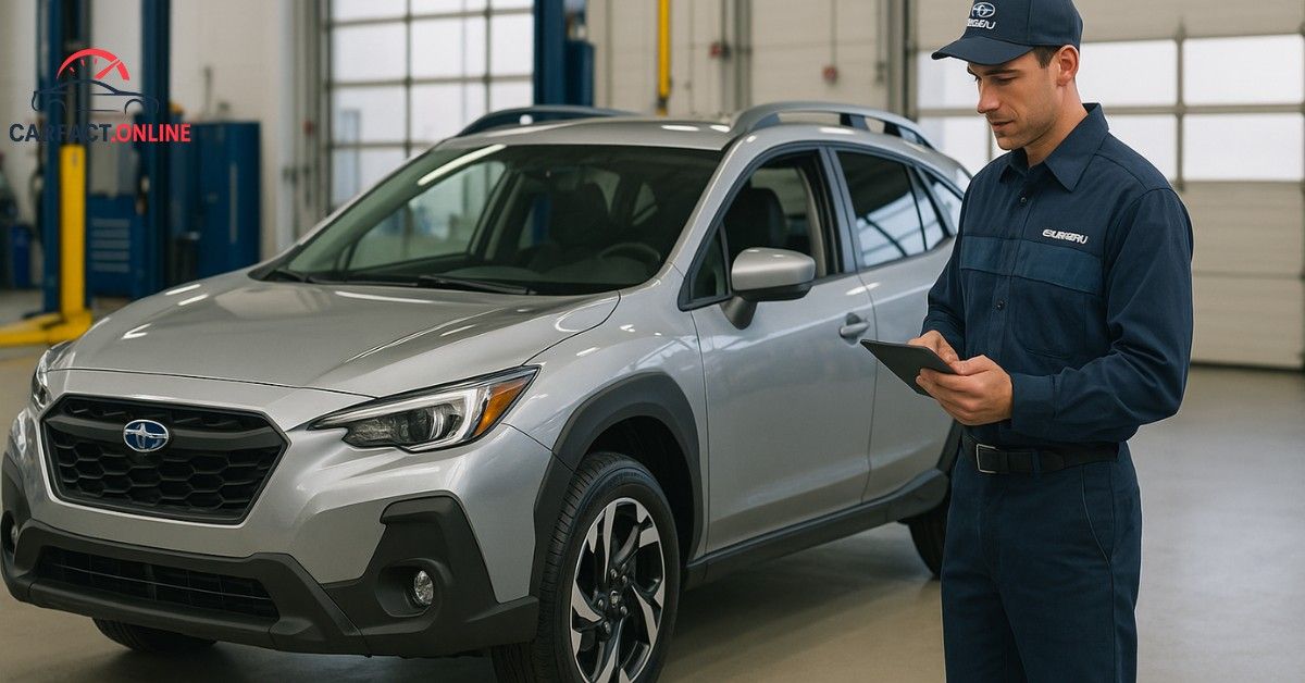 Subaru Crosstrek maintenance schedule