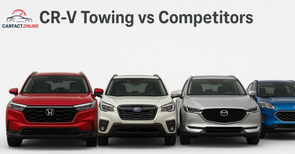 CR-V Towing vs Competitors