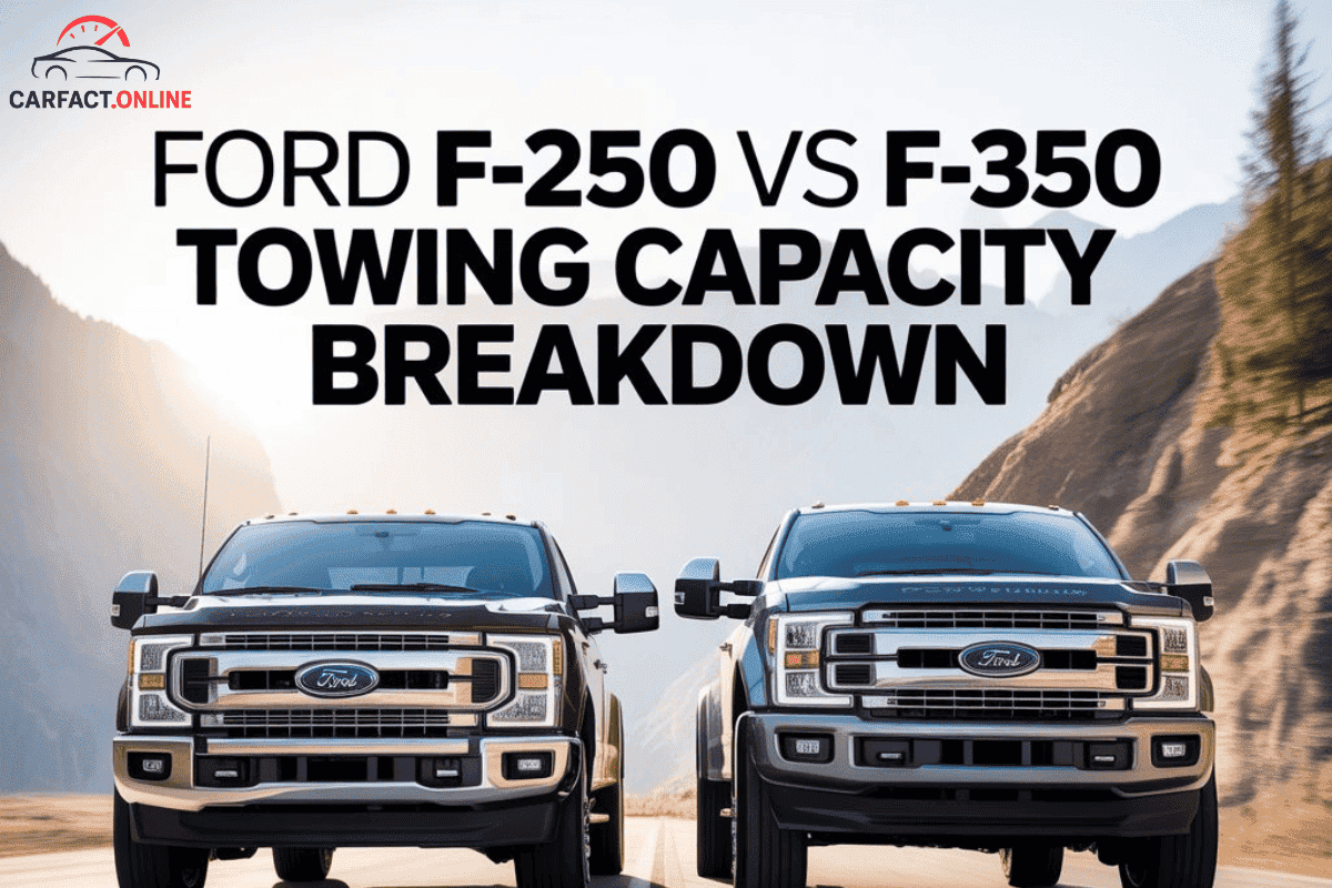 Ford F-250 vs F-350 Towing Capacity Breakdown