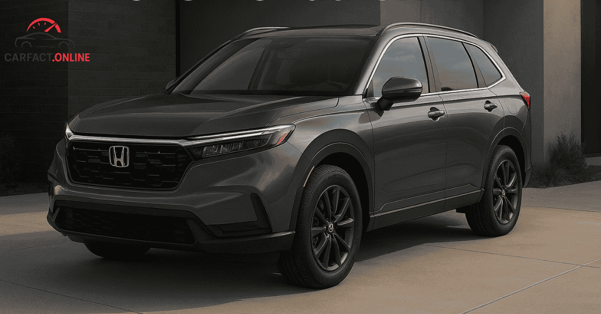 2025 Honda CR-V Dimensions Ultimate Guide