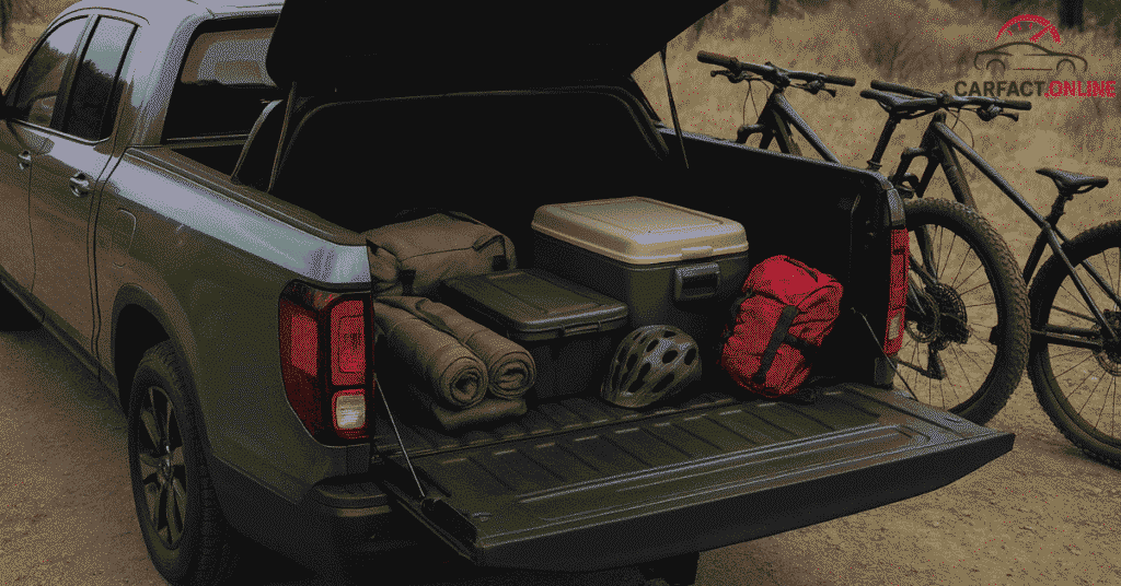2025 Honda Ridgeline Payload Capacity with Camping Gear and Bikes