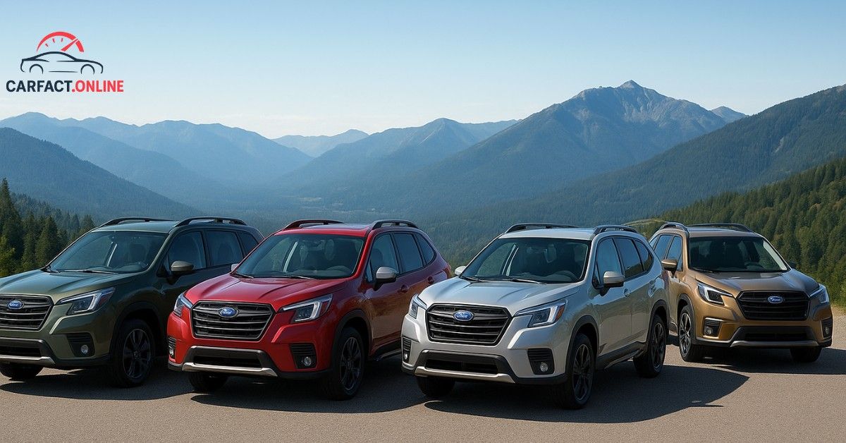 2025 Subaru Forester Colors