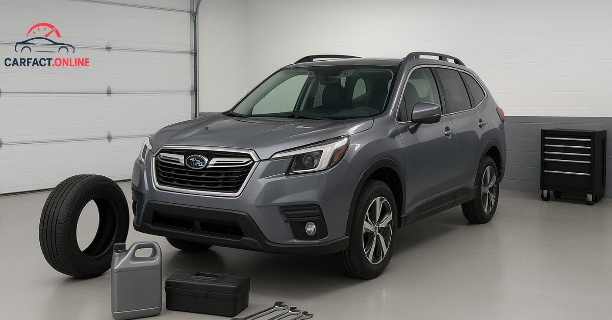 2025 Subaru Forester Maintenance Schedule